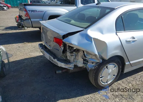 2007 Honda Civic Hybrid z USA, uszkodzony, nr VIN JHMFA36267S023023